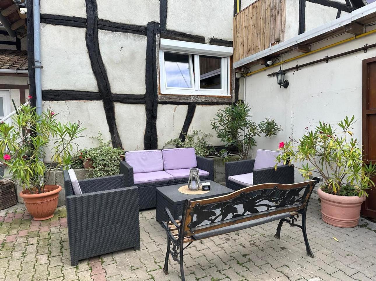 Gite Au Giessen - Loft Biesheim Dış mekan fotoğraf